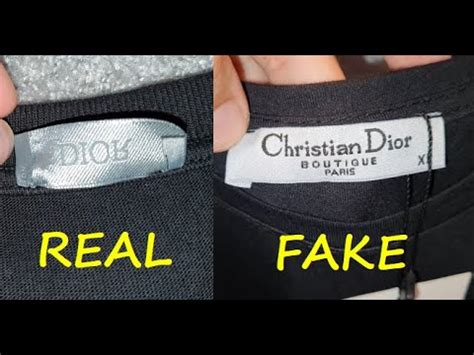 dior shirt fake|christian dior authenticity check.